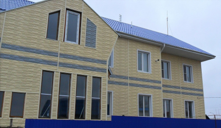 Фасадная панель «Доломит», цвет Орех в Москве, Доломит