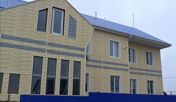 Фасадная панель «Доломит», цвет Орех в Москве, Доломит